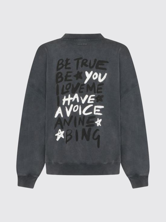 26SS 애니빙 스웨터 A0812055 WBL1 Black - ANINE BING