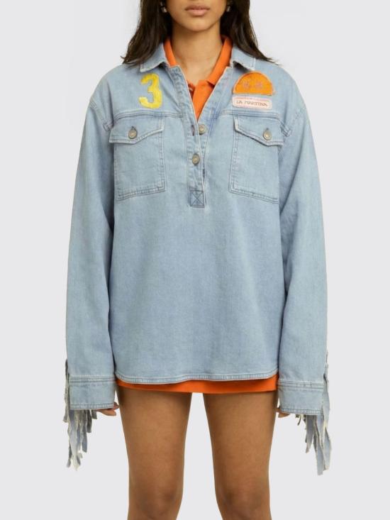 26SS 라 마티나 셔츠 WCC008DM119 D7002 Indigo