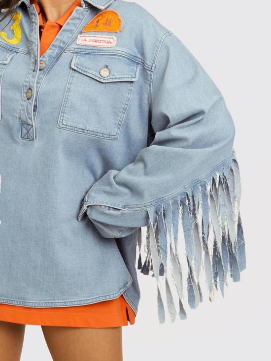 26SS 라 마티나 셔츠 WCC008DM119 D7002 Indigo - LA MARTINA