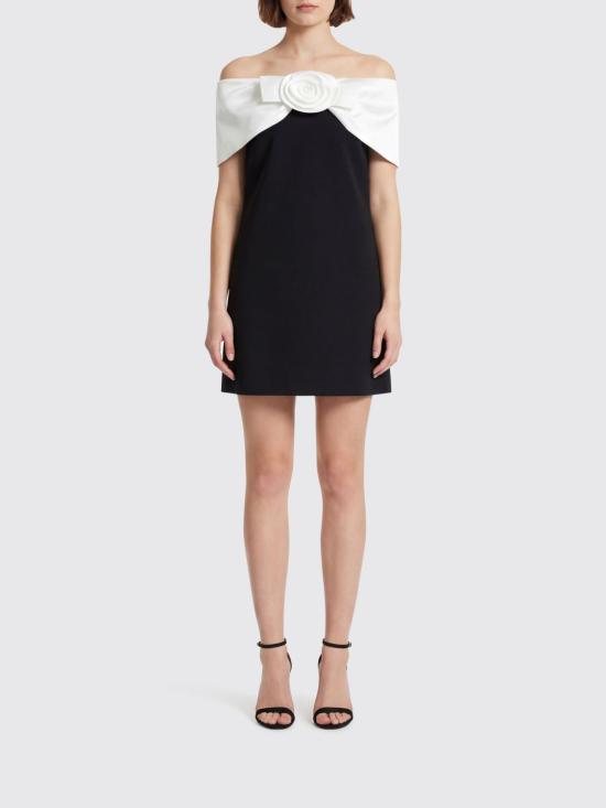 26SS 셀프 포트레이트 롱 원피스 RS26180SB Black