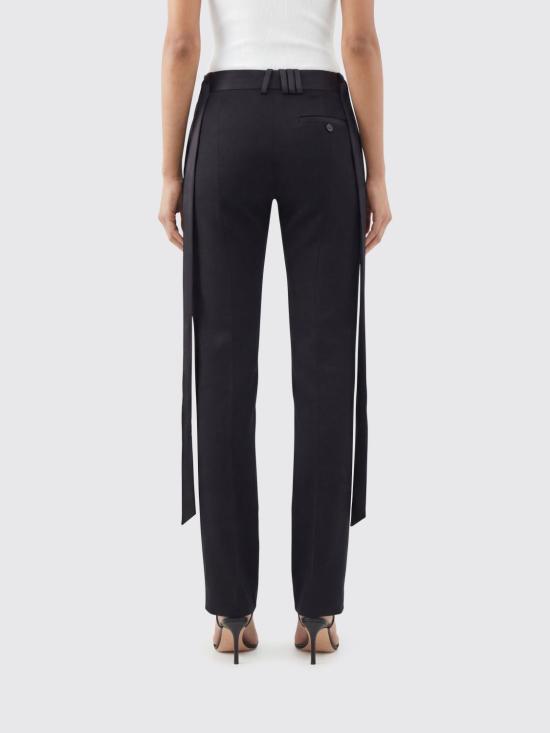 26SS 디 아티코 트레이닝/조거 팬츠 260WCP00285WWW065AA 100 Black - THE ATTICO