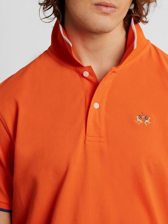 26SS 라 마티나 폴로 티셔츠 MCP300PK001 02158 Coral - LA MARTINA