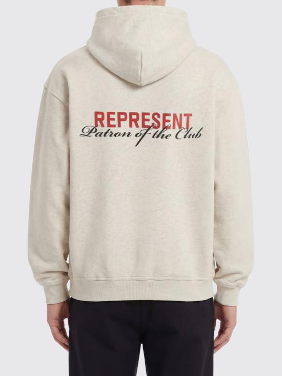 26SS 리프레젠트 긴팔 티셔츠 MLM4270 CREAMMARL Yellow Cream - REPRESENT