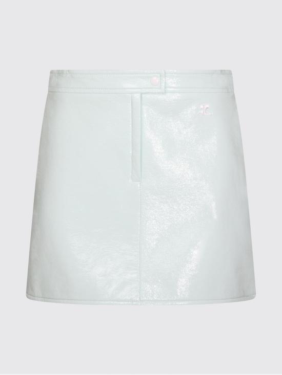 26SS 쿠레쥬 숏 스커트 223CJU001VY0014 7038 Mint - COURREGES