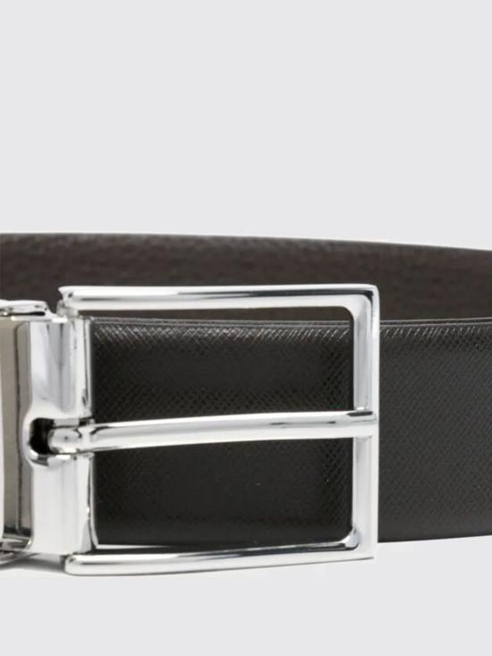 26SS 엠포리오 아르마니 가죽 벨트 EM005540AF24909 M6331 Dark - EMPORIO ARMANI