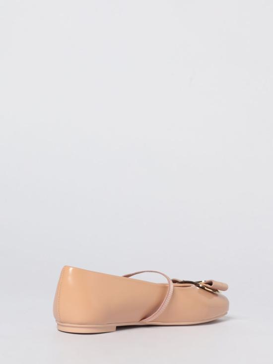 26SS 살바토레 페라가모 바라 보우 발레 플랫 01H345 785210 016 Beige - SALVATORE FERRAGAMO