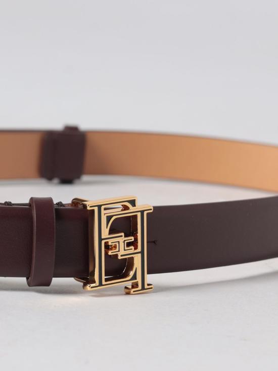 26SS 엘리자베타프랜치 레귤러 벨트 CT92S61E2 644 Brown - ELISABETTA FRANCHI