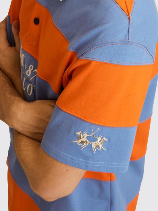 26SS 라 마티나 폴로 티셔츠 MCP015JS409 S2060 Red - LA MARTINA