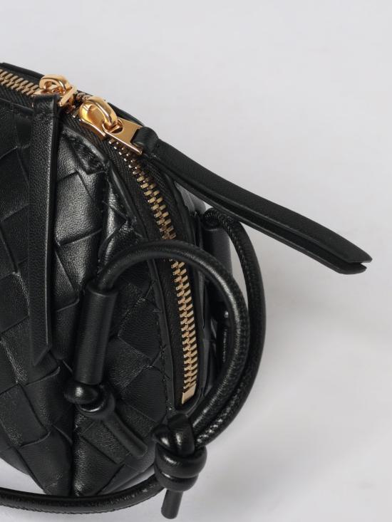 26SS 보테가베네타 인트레치아토 콘서트 파우치 794258VCPP1 8425 Black - BOTTEGA VENETA