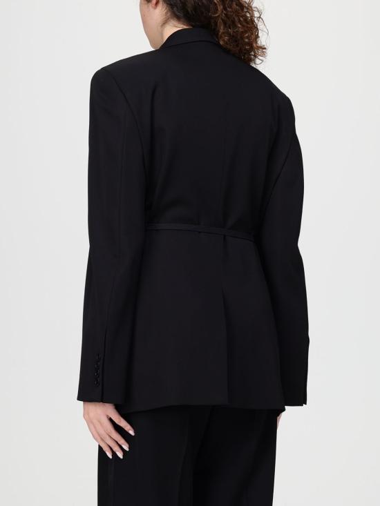 26SS 발렌시아가 랩 테일러드 재킷 857365TNT39 1000 Black - BALENCIAGA