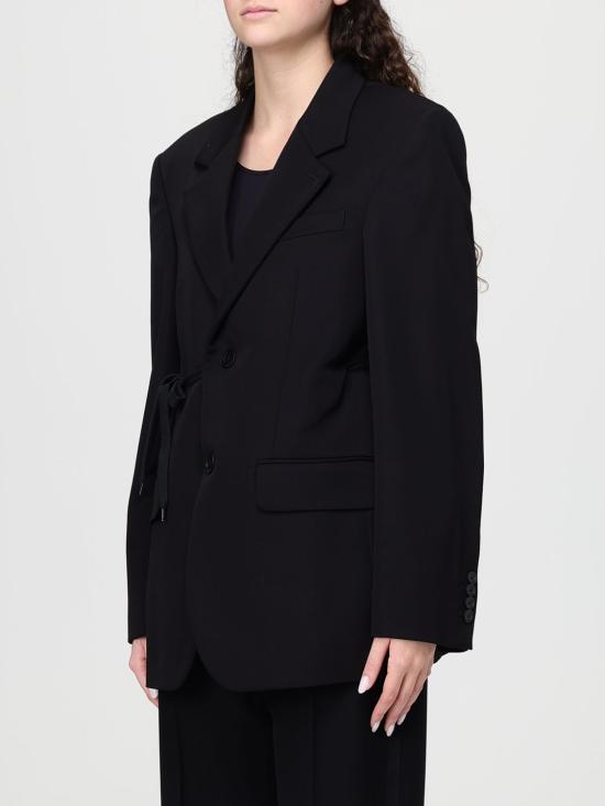 26SS 발렌시아가 랩 테일러드 재킷 857365TNT39 1000 Black - BALENCIAGA