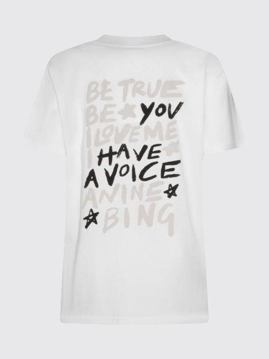 26SS 애니빙 반팔 티셔츠 A0812056 IVY1 White - ANINE BING