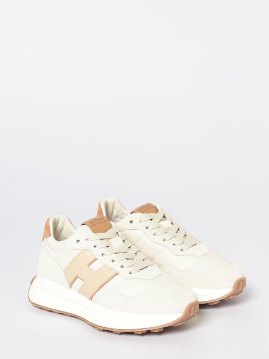 26SS 호간 스니커즈 HXW6410EH41UXO 0RVV Beige - HOGAN