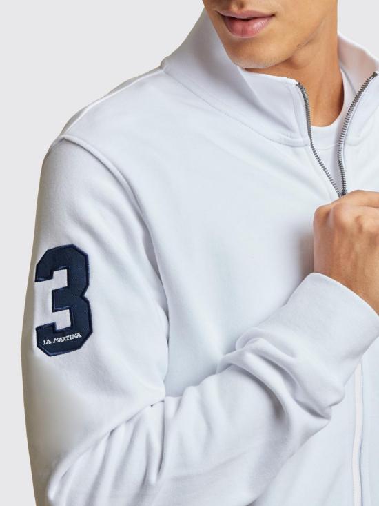 26SS 라 마티나 긴팔 티셔츠 MCF300FP580 00001 White - LA MARTINA