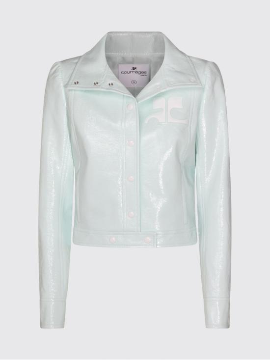 26SS 쿠레쥬 가죽 자켓 223CBL005VY0014 7038 Mint - COURREGES