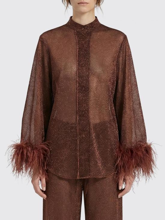 26SS 오세리 셔츠 LSF213 CHOCOLATE Brown