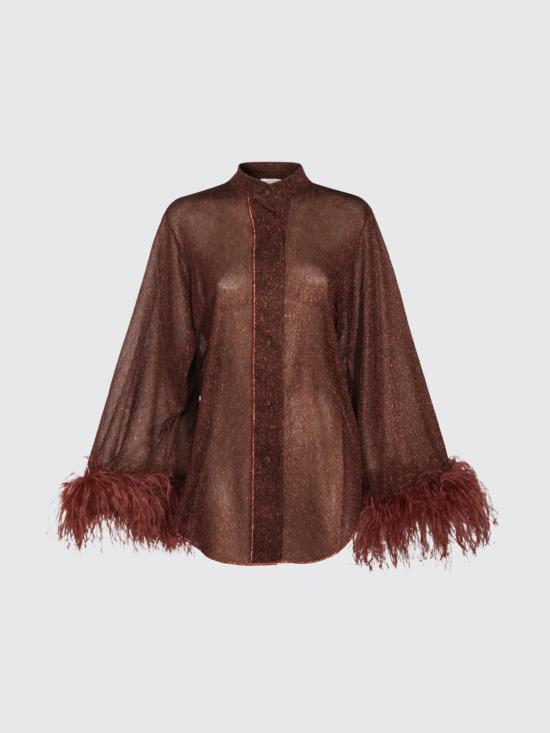 26SS 오세리 셔츠 LSF213 CHOCOLATE Brown - OSÉREE