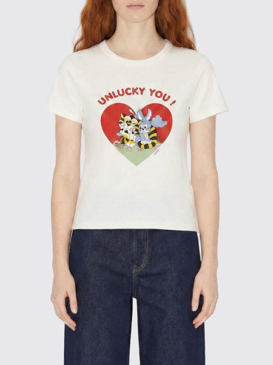 26SS 겐조 반팔 티셔츠 FG52TS2084SK 02 White