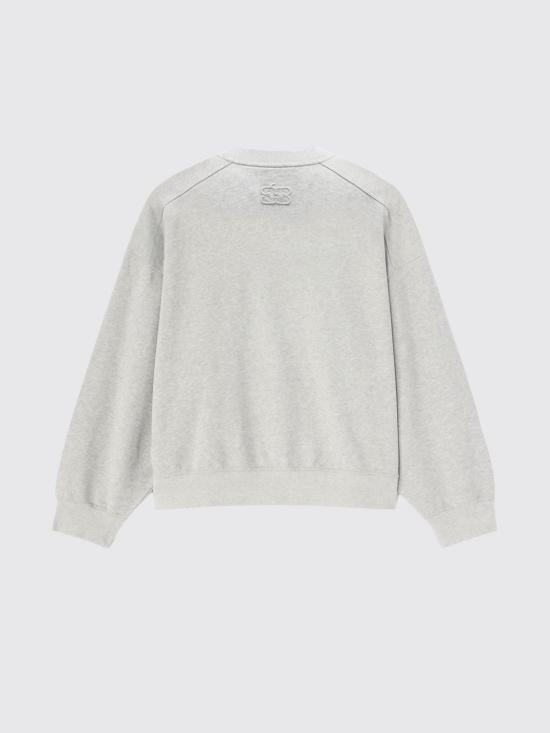 26SS 가니 에센셜 크루넥 티셔츠 A1060022 920 Grey - GANNI