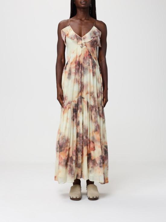 26SS 이자벨마랑에뚜왈 롱 원피스 RO1062FAD1J13E 90BE Beige