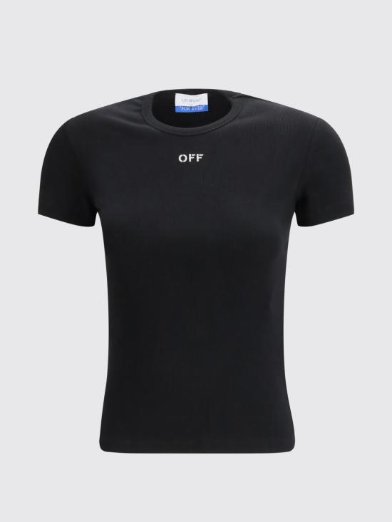 26SS 오프화이트 반팔 티셔츠 2AA065C99JER005 W003 Black - OFF WHITE