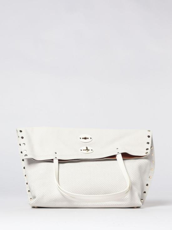 26SS 자넬라토 숄더백 0687902200000MEDIUM Z1196 White