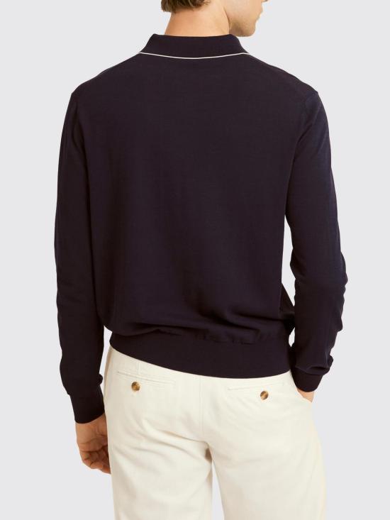 26SS 라 마티나 폴로 티셔츠 MCS006YC047 07017 Navy - LA MARTINA