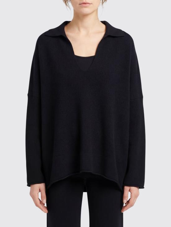 26SS 알라누이 폴로 티셔츠 LWHV002R26KNI001 1000 Black