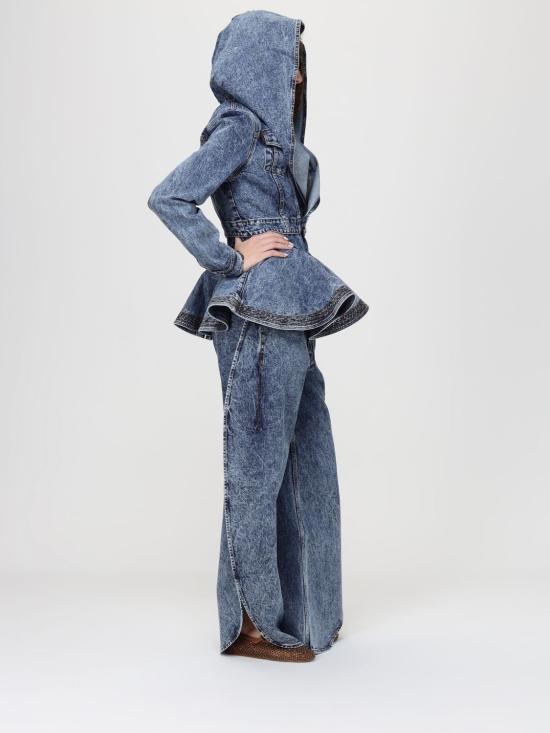 26SS 알라이아 민소매 티셔츠 AA9H1410T535C 524 Gnawed Blue - ALAIA