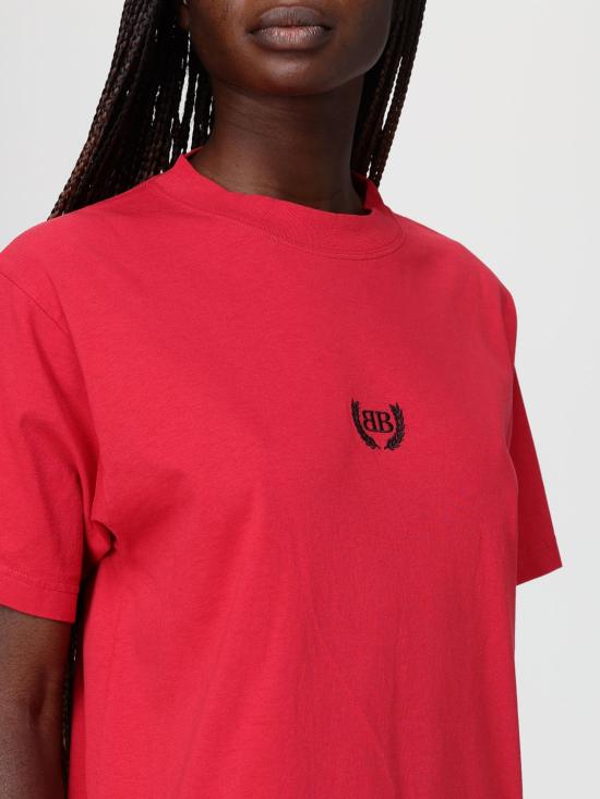 26SS 발렌시아가 로렐 클래식 미디엄 핏 티셔츠 850990TSVC9 6167 Gnawed Blue - BALENCIAGA