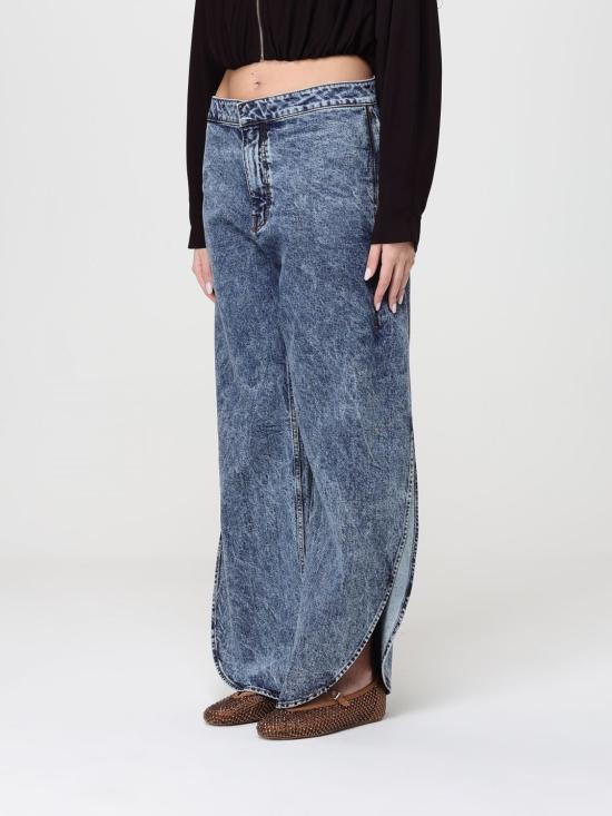 26SS 알라이아 페탈 데님 팬츠 AA9P0253T535C 524 Gnawed Blue - ALAIA