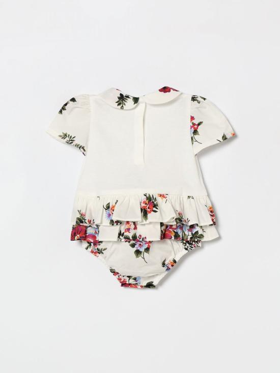 26SS [키즈] 돌체앤가바나 트레이닝 웨어 L21O9OG7PZM F9000 White - DOLCE & GABBANA