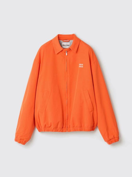 26SS 미우미우 자켓 ML1469SOOO19CV F0049 Orange