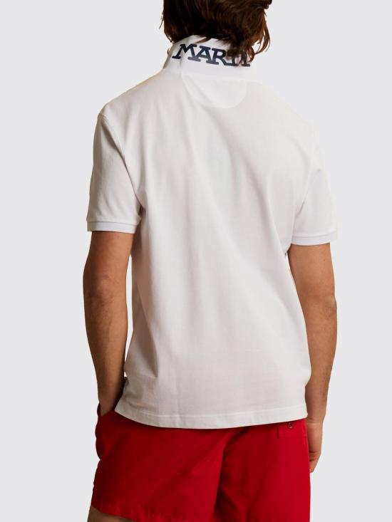 26SS 라 마티나 폴로 티셔츠 MCP300PK001 00001 White - LA MARTINA