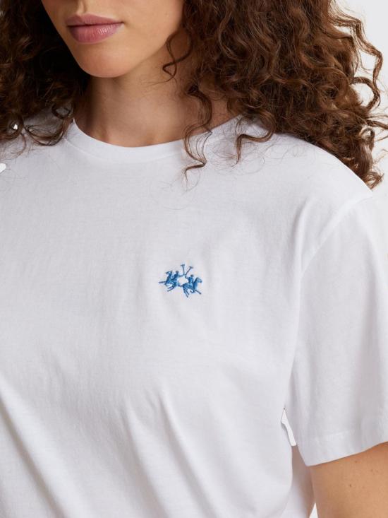 26SS 라 마티나 반팔 티셔츠 WCR002JS317 00001 White - LA MARTINA