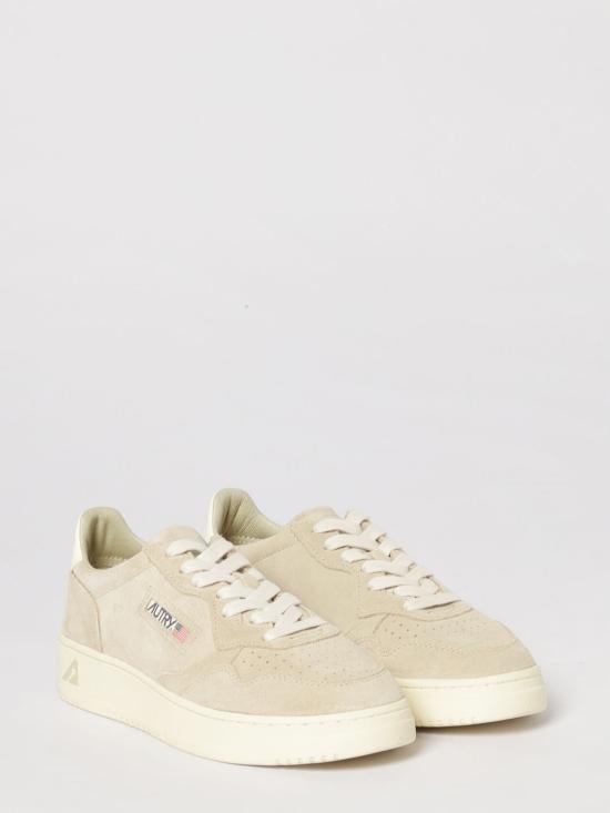 26SS 오트리 메달리스트 로우 스니커즈 AULWUH13 Beige - AUTRY