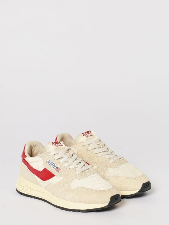 26SS 오트리 릴윈드 로우 나일론 스웨이드 스니커즈 WWLMUT34 Beige - AUTRY