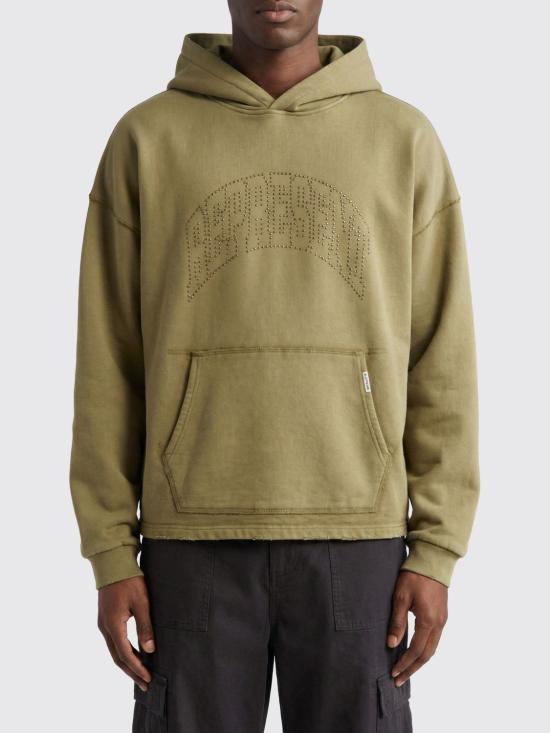 26SS 리프레젠트 긴팔 티셔츠 MLM100437 59 Kaki