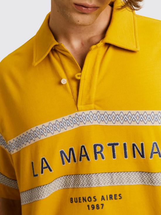26SS 라 마티나 폴로 티셔츠 MCP014FP590 02169 Olive - LA MARTINA