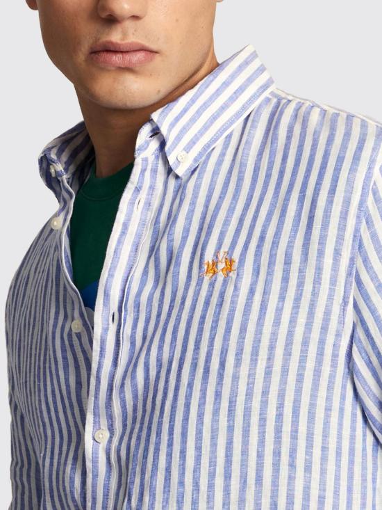 26SS 라 마티나 긴팔 셔츠 MCC012TL339 S7276 White - LA MARTINA