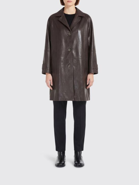 26SS 위켄드막스마라 자켓 2615471011600 002 Brown