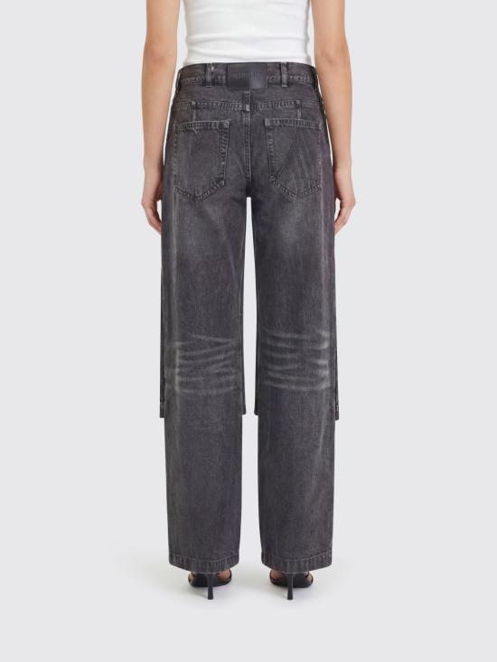 26SS 디 아티코 데님 팬츠 260WCP00294CCC129WS 414 Black - THE ATTICO