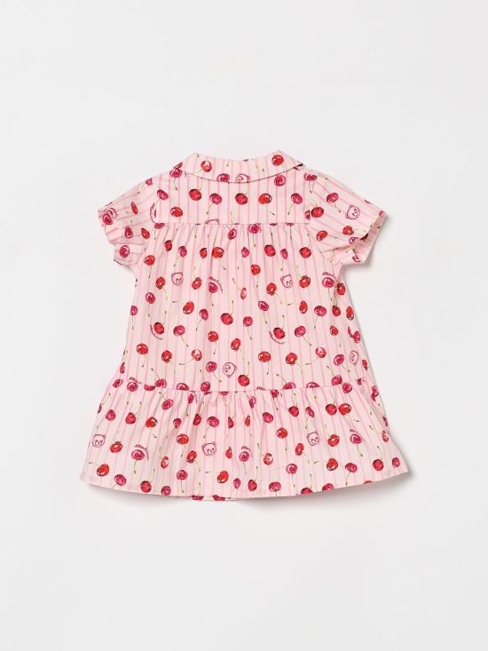 26SS [키즈] 모스키노 점프수트 MDV0D8LLB66 83658 Pink - MOSCHINO