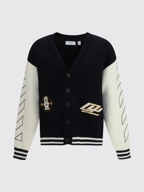 26SS 오프화이트 스웨터 44MHB019S26K002 0001 Black - OFF WHITE