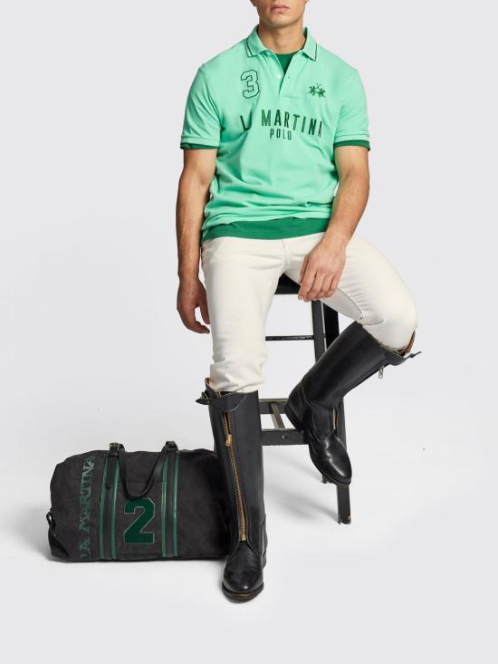 26SS 라 마티나 폴로 티셔츠 MCP320PK001 03168 White 1 - LA MARTINA