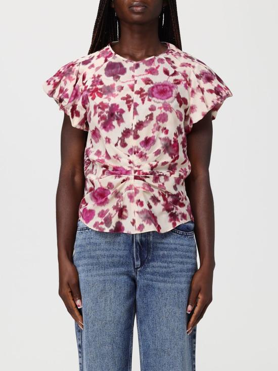 26SS 이자벨마랑 블라우스 HT0356FBD1J11I 40PK Pink