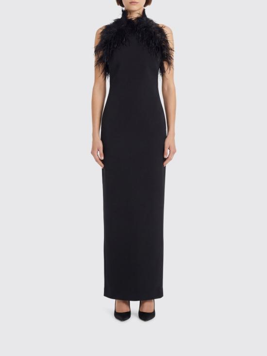 26SS 디 아티코 롱 원피스 260WCW00264PLL088FS 100 Black