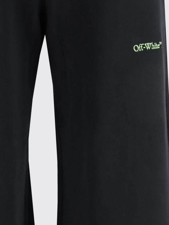 26SS 오프화이트 팬츠 2CH022S26FLE001 W023 Black - OFF WHITE