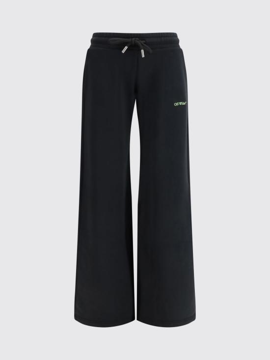 26SS 오프화이트 팬츠 2CH022S26FLE001 W023 Black - OFF WHITE