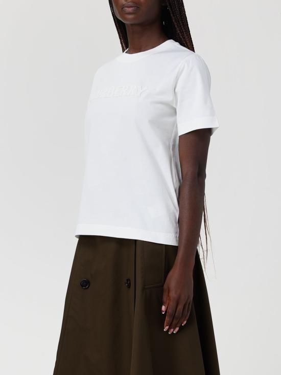 26SS 버버리 반팔 티셔츠 8118966 White - BURBERRY